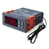 MH-1210W Regulador de termostato de temperatura del controlador de temperatura del LCD digital MH-1210W con termómetro del sensor, rango de temperatura: -50 a 110 grados Celsius