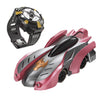 Control remoto de la pared Coche de escalada Mini control remoto eléctrico Coche juguete de los niños (reloj de carga roja RC Edición)