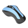 PR-01 1600 DPI 7 llaves volando ardilla inalámbrica ratón 2.4g gyroscopio juego ratón (azul oscuro)