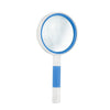 3 PCS Lectura de mano Lupa Lente de cristal Lente Anti-patín Manija Antigua Lectura Reparación de reparación Identificación Lupa, Especificación: 75mm 4 veces (blanco azul)