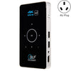 C6 1G + 8G Android System Intelligent DLP HD Mini Proyector Portable Portable Teléfono móvil Proyector de teléfono móvil, AU Plug (Negro)