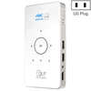 C6 2G + 16G Android Smart DLP HD Proyector mini proyector inalámbrico, enchufe de EE. UU. (Blanco)