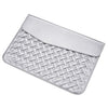 Bolsa de la computadora de la computadora tejida a mano Bolso del forro, modelo aplicable: 11 pulgadas (A1370 / 1465) (Plata)