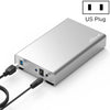 BluenDless U35Q 3.5 pulgadas Caja de disco duro de metal completo Tipo-C / USB3.0 SATA Serial Desktop PC Caja de disco duro externo Tapón USB (USB 3.0)