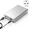 BluenDless U35Q 3.5 pulgadas Caja de disco duro móvil de metal completo Tipo-C / USB3.0 SATA Serial Desktop PC Caja de disco duro externo Enchufe (USB 3.0)