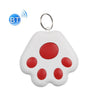 2 PCS HYC-09 PAW PAW Bluetooth Anti-perdido Dispositivo PET Localizador de seguimiento Llavero Llavero Búsqueda inteligente Alarma de dos vías (rojo)