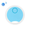 2 PCS S8 Redondo Bluetooth Anti-perdido Dispositivo de seguimiento de equipaje Alarma de dos vías (Azul)