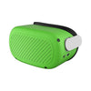 Gafas VR Carcasa protectora impermeable de silicona a prueba de polvo y caídas para Meta Quest (verde luminoso)