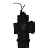 Bolsa de Talkie Bolsa de Talkie al aire libre Bolsa de teléfono móvil Mini Bolsa de cintura Tamaño libre (negro)