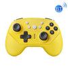 SW-01 Mango inalámbrico de juego Bluetooth con mini vibración de sensación de cuerpo de seis ejes para Nintendo Switch Lite (Amarillo)