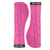 1 par de bicicleta del oeste YP0804060 Grips de bicicleta Mountain Bike Agarra de goma antideslizantes (Rose Rojo)