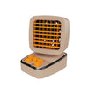 A5 Mini Humidificación de refrigeración Aire acondicionado Ventilador USB Home Desktop Agua Fan de enfriamiento (camello de marfil)