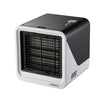 MG -191 Mini refrigerador de aire Home Dormitorio Oficina Aire acondicionado Ventilador Portátil Pequeño escritorio USB Fan (negro clásico)