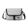 Bolso de hombro de la cámara BAONA BN-H013 Bolso de almacenamiento de lentes SLR (gris delgado claro)