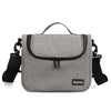 Baona BN-H011 Digital SLR Bolsa de cámara Bolsa de hombro de almacenamiento de lentes (gris)