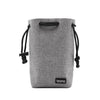 Benna impermeable SLR cámara lente bolsa lente cubierta protectora bolsa bolsa, color: cuadrado grande (gris)