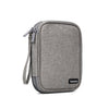 Baona BN-C003 Cubierta de protección contra el disco duro móvil de la bolsa de almacenamiento portátil Bolsa de disco duro, especificación: doble capa (gris)