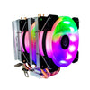Cool Storm CT-4U-9CM TUBO DE CALENTE DUAL-TORRE CPU RADIADOR PUBLE TUBO DE COBRE DE 9 CM PARA LA PLATAFORMA DE INTEL / AMD Especificación: Aurora doble ventilador 3 línea