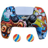 2PCSPS5Gamepadcubierta protectorade silicona (21+Hats)