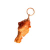 3 PCS Pierna de pollo Llavero Simulación Modelo de alimentos Toy Shooting Props