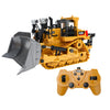 2.4g Control remoto de nueve canales Crawnler Heavy Bulldozer Niños Control remoto de juguete Excavadora de aleación, proporción: 1:24 (1031 Versión de aleación)