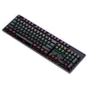 LEAEN K880 104 KEYS GAMING GREEN AXIS OFICINA OFICINA Teclado mecánico alámbrico, cabell Longitud: 1.6m (negro)