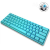 Leave K28 61 Keys Office Gaming Computer RGB Bluetooth inalámbrico Bluetooth + Teclado mecánico de modo dual con cable, cabell Longitud: 1.5m, Color: Eje verde (azul)