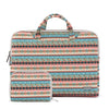 LISEN LS-116 Bolsa de computadora portátil simple Bolsa de trabajo portátil, Tamaño: 11.6 pulgadas (Lienzo Diamante Light Light Green)