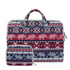 Lisen LS-116 Bolsa de computadora portátil simple Bolsa de trabajo portátil, Tamaño: 13.3 pulgadas (lienzo pequeño elefante rojo)