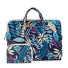 Lisen LS-116 Bolsa de computadora portátil simple Bolsa de trabajo portátil, Tamaño: 13.3 pulgadas (lienzo de hojas coloridas azules)