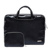 Lisen LS-116 Bolsa de computadora portátil simple Bolsa de trabajo portátil, Tamaño: 15.6 pulgadas (PU BLACK)