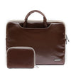 Lisen LS-116 Bolso simple de la computadora portátil de la computadora portátil Bolsa del forro, Tamaño: 15.6 pulgadas (PU BROWN)
