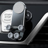 OATSBASF CAR GRAVITY METAL SOPORTE Scalable y estable Soporte de teléfono móvil Sopla plegable Teléfono móvil Soporte exclusivo de automóvil (pegar negro)
