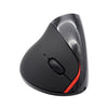 HH-111 5 Teclas Inalámbrico Vertical Carga de ratón Ergonomía Ratón protector de muñeca (Negro)