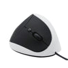 JSY-05 6 teclas con cable de ratón vertical ergonomía Brace óptico Ratón (blanco)