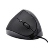 JSY-05 6 teclas cableadas vertical ergonomía ratón óptico ratón (negro)