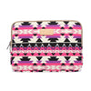 Lisen LS-518 Patrón de laptop Ordenador portátil bolsas de forro, Tamaño: 15 pulgadas (geometría de patrón rojo rosa)