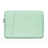 Baona BN-Q004 Maletín para portátil de piel sintética, color: verde menta de doble capa, tamaño: 15/15,6 pulgadas