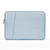 Baona BN-Q004 Maletín para portátil de piel sintética, color: azul cielo de doble capa, tamaño: 15/15,6 pulgadas