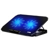 Coorel de hielo N106 Laptop Base Ajuste Radiador Dual-Fan Cuaderno Portaje de enfriamiento, Color: Versión estándar (luz azul)
