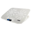 Coorel de hielo N106 Laptop Base Ajuste Radiador Dual-Fan Cuaderno Portaje de enfriamiento, Color: Versión insignia (Marfil Blanco)