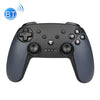 Bluetooth Wireless Gamepad Doual Motors con función turbo Adecuado para Switch Pro (Negro)