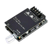 ZK-502C HIFI Inalámbrico Bluetooth 5.0 TPA3116 Potencia de Amplificador de Audio de Potencia Digital 50W X 2 Amplificador de Amplificador Estéreo con Shell