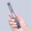 OATSBASF K01 Desktop ajustable Base de aleación de aluminio Radiador de aleación plegable Soporte portátil (gris)
