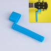 Cono de tracción de cuerdas de equipo de acorde superior ABS de 10 piezas para guitarra (azul)