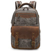 Bolso de la cámara de la computadora del hombro de la bolsa de la bolsa de lona de K813 Retro SLR (gris)