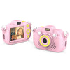 Cámara digital para niños DC502 de 2,4 pulgadas, zoom 16X, 2,7 K, grabación de vídeo, color rosa, sin tarjeta (enchufe estadounidense)