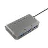 MB-103 USB 3.1 Hub-Free Drive-Free Hub + 7.1 Tarjeta de sonido Cambiador de voz Estación de acoplamiento de alta velocidad, longitud del cable: 1.2m (1 a 3)