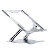 Soporte integrado de computadora portátil plegable hueco disipador de calor de disipador plano (luna plateada)