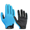 Biking West CIKING YP0211223 Guantes de dedo completo para ciclismo Straps ABSORTE ANTILLO Pantalla táctil Guantes, Tamaño: XL (AZUL)